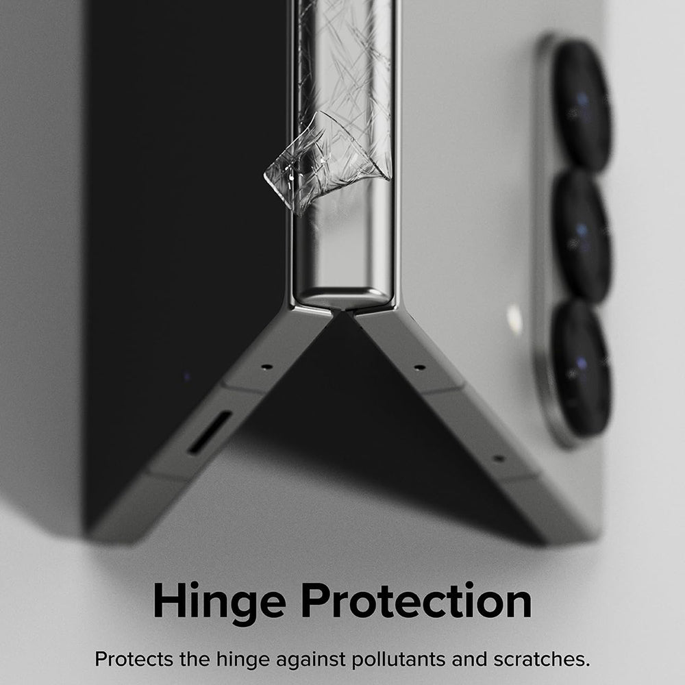 Protector de bisagra Ringke Dual Easy para Samsung Galaxy Z Fold8 Ultra F976, plástico, juego de 2 piezas