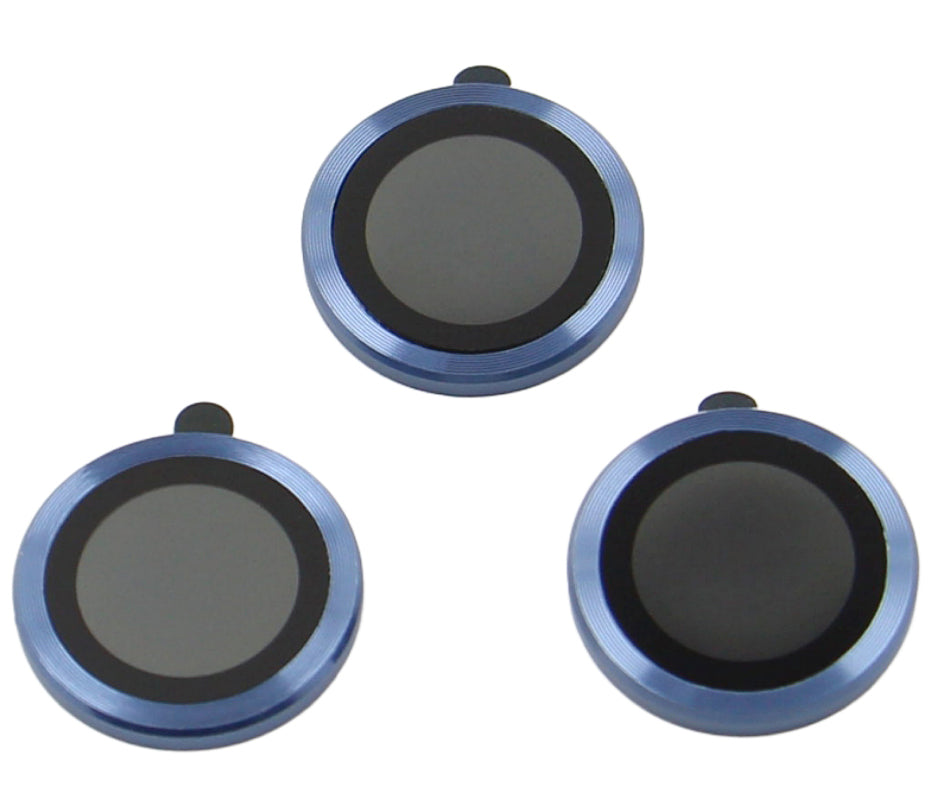 Protector de cámara trasera OEM para Apple iPhone 17 Pro, vidrio templado, azul marino