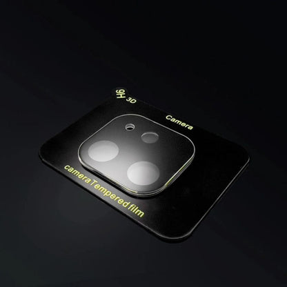 Película protectora de cámara trasera WZK para Apple iPhone 17 Pro Max, Cristal Templado, Set de 2 piezas, Negra