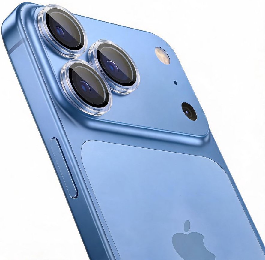 Protector de cámara trasera Tech-Protect CamRing Fit+ para Apple iPhone 18 Pro / 18 Pro Max, vidrio templado, transparente