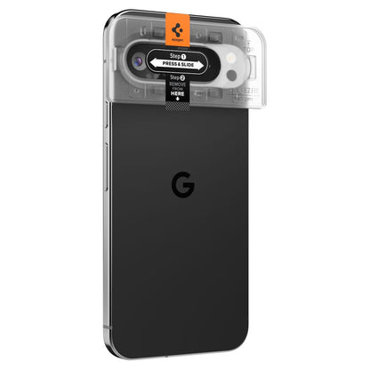 Película protectora de la cámara trasera Spigen EZ FIT para Google Pixel 9 Pro XL, con protección de vidrio, juego de 2 piezas AGL08446 