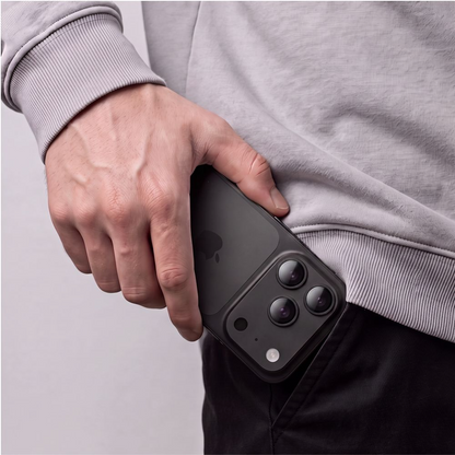 Protector de cámara trasera Tech-Protect CamFull Fit+ para Apple iPhone 18 Pro, vidrio templado, negro