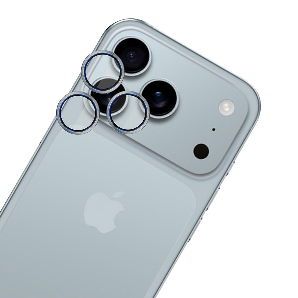Lámina protectora para Cámara Trasera 3MK Hardy Protection Pro para Apple iPhone 17 Pro Max / 17 Pro, Cristal Templado, Beige