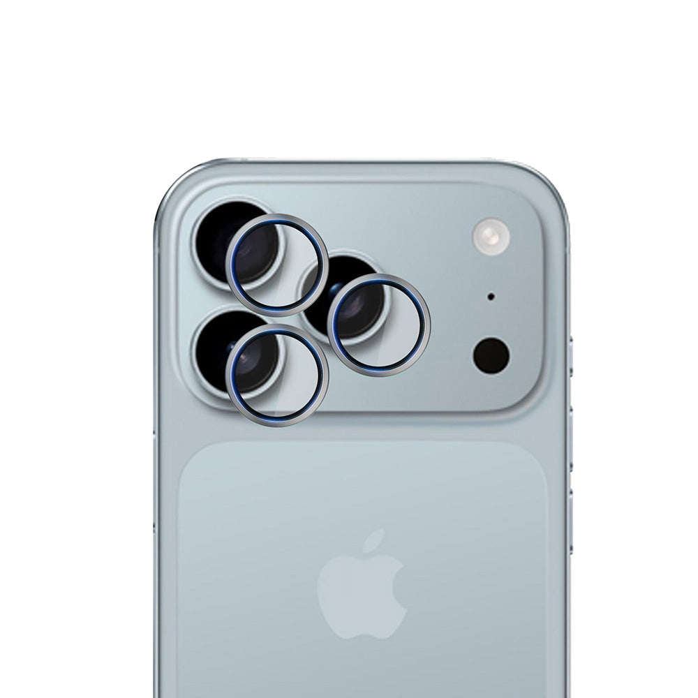 Lámina protectora para Cámara Trasera 3MK Hardy Protection Pro para Apple iPhone 17 Pro Max / 17 Pro, Cristal Templado, Beige