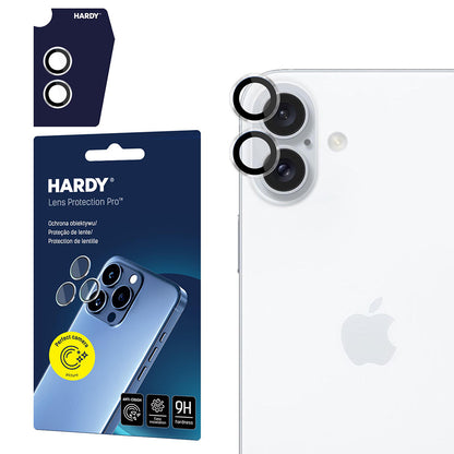 Película protectora de cámara trasera 3MK Hardy Protection Pro para Apple iPhone 17, Cristal Templado, Transparente