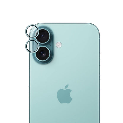 Película protectora de cámara trasera 3MK Hardy Protection Pro para Apple iPhone 17, Cristal Templado, Verde