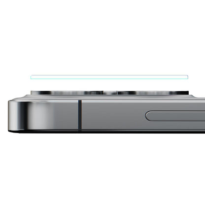 Protector de cámara trasera 3MK Pro Full Cover para Apple iPhone 13 Pro, vidrio templado, transparente