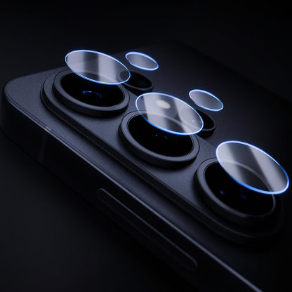 Protector de cámara trasera 3MK Protection para Samsung Galaxy S26 Ultra S948, Cristal Templado, Set de 4 piezas, Transparente