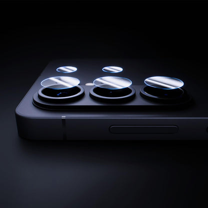 Protector de cámara trasera 3MK Protection para Samsung Galaxy S26 Ultra S948, Cristal Templado, Set de 4 piezas, Transparente