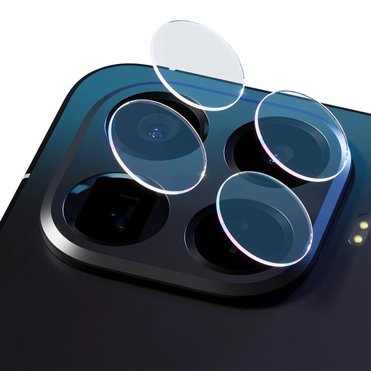 Protector de cámara trasera 3MK Protection para Xiaomi 15T Pro, Cristal Templado, Transparente.