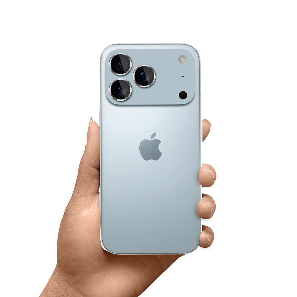 Lámina protectora para Cámara Trasera 3MK Protection Pro para Apple iPhone 17 Pro Max / 17 Pro, Cristal Templado, Plateada
