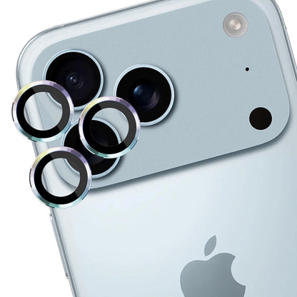 Protector de cámara trasera 3MK Protection Pro para Apple iPhone 17 Pro Max / 17 Pro, Cristal Templado, Multicolor