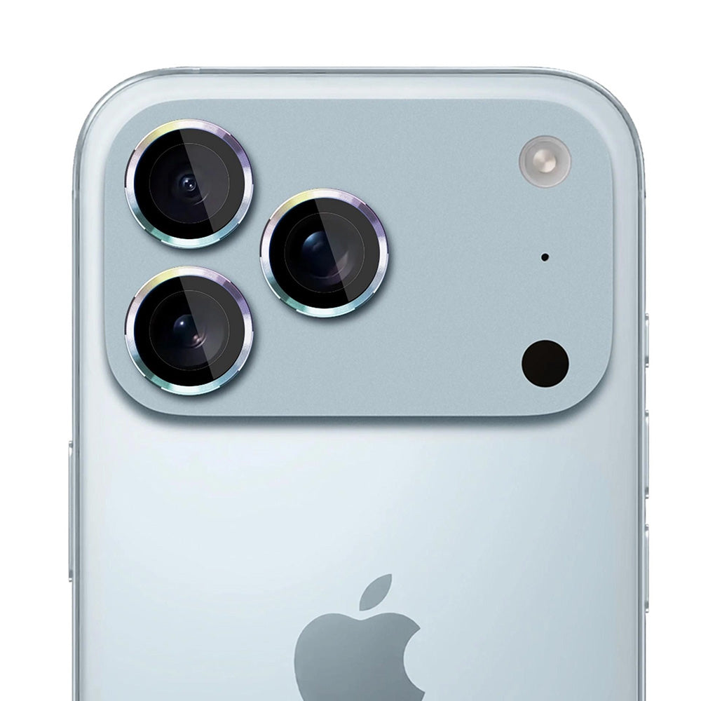 Protector de cámara trasera 3MK Protection Pro para Apple iPhone 17 Pro Max / 17 Pro, Cristal Templado, Multicolor