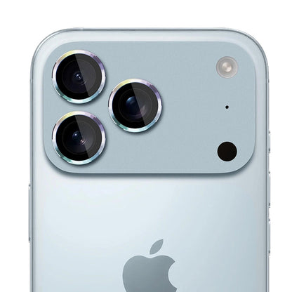 Protector de cámara trasera 3MK Protection Pro para Apple iPhone 17 Pro Max / 17 Pro, Cristal Templado, Multicolor