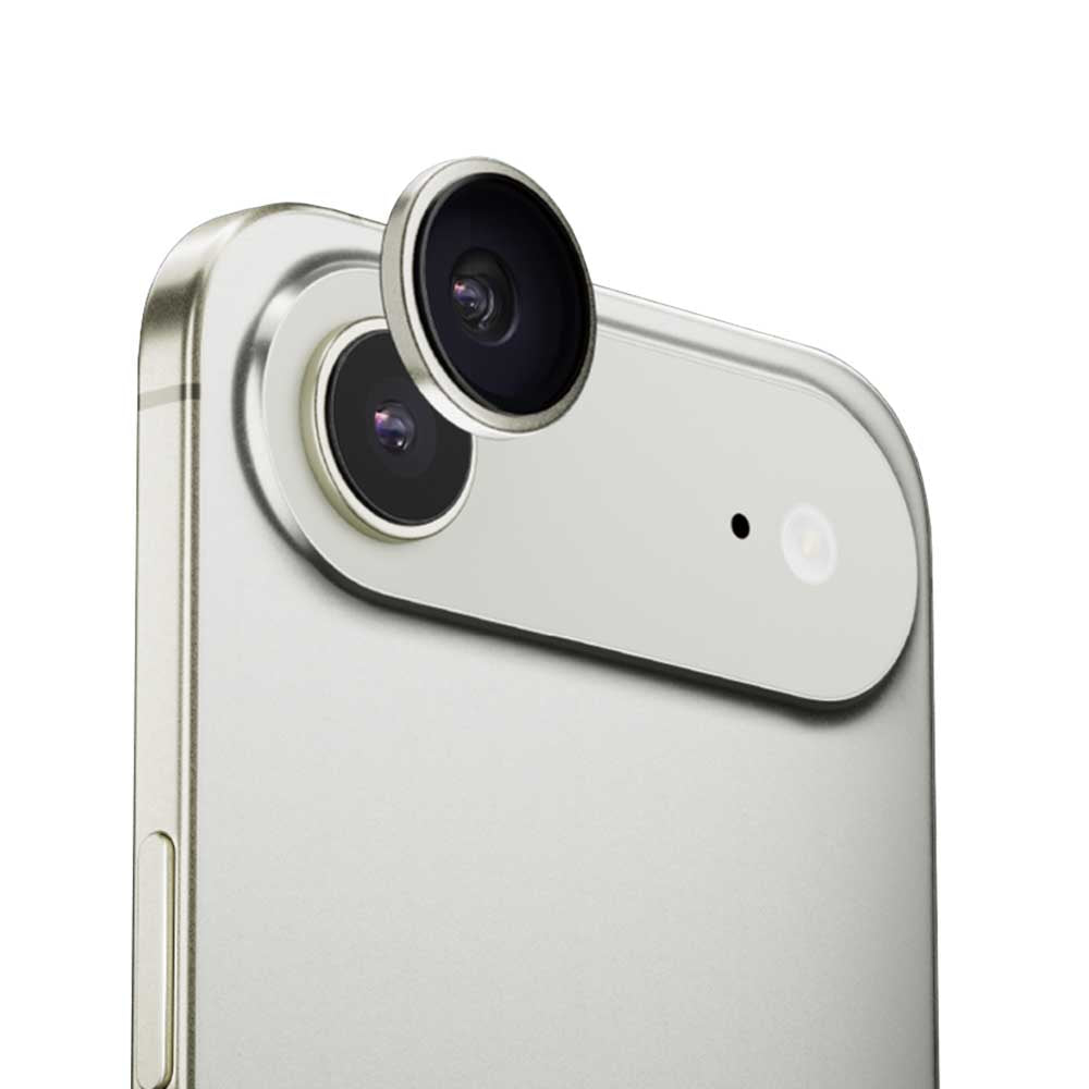 Protector de cámara trasera Anank AR para Apple iPhone 17 Air, Cristal Templado, Dorado