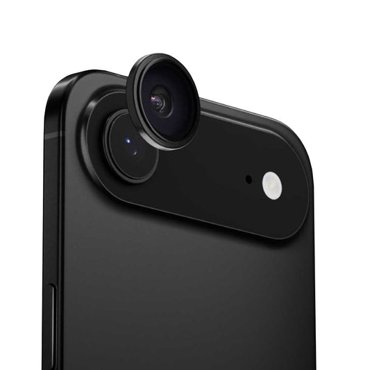 Funda protectora para cámara trasera Anank AR para Apple iPhone 17 Air, Cristal Templado, Negra