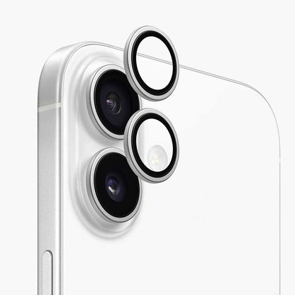 Lámina protectora para Cámara Trasera Anank AR para Apple iPhone 17, Cristal Templado, Plateada