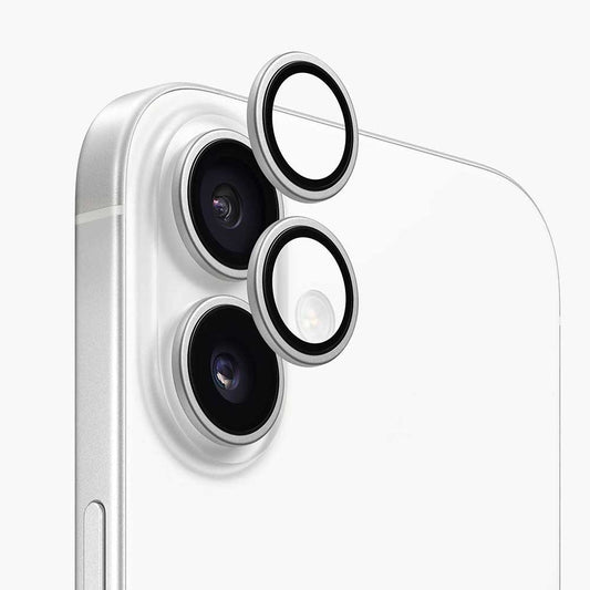 Lámina protectora para Cámara Trasera Anank AR para Apple iPhone 17, Cristal Templado, Plateada