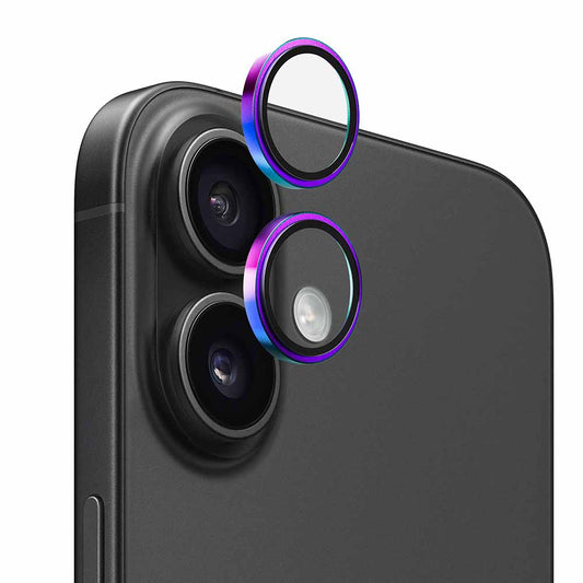 Protector de cámara trasera Anank AR para Apple iPhone 17, Cristal Templado, Multicolor