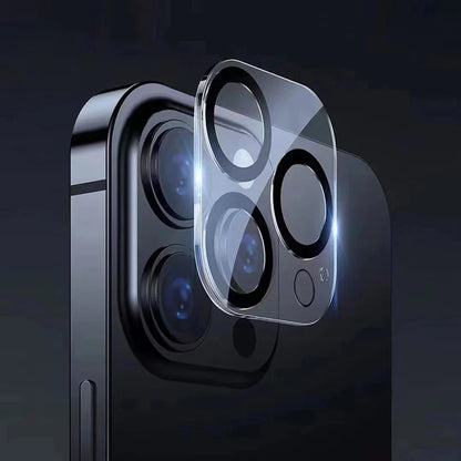 Protector de pantalla para cámara trasera Anank Guard para Apple iPhone 16 Plus / 16, vidrio templado, negro