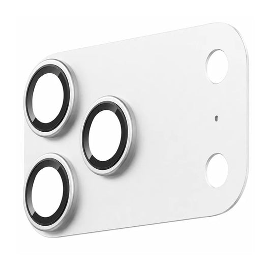 Protector de cámara trasera Blueo Integrated Metal para Apple iPhone 18 Pro, vidrio templado, plateado