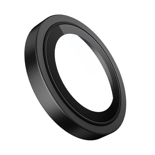 Protector de cámara trasera Blueo Metal Frame para Apple iPhone 17e / 16e, vidrio templado, negro