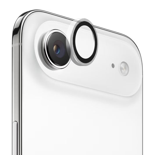 Protector de cámara trasera Blueo Metal Frame para Apple iPhone 17 Air, Cristal Templado, Transparente