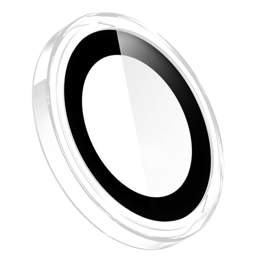 Protector de cámara trasera Blueo Metal Frame para Apple iPhone Duo, vidrio templado, transparente