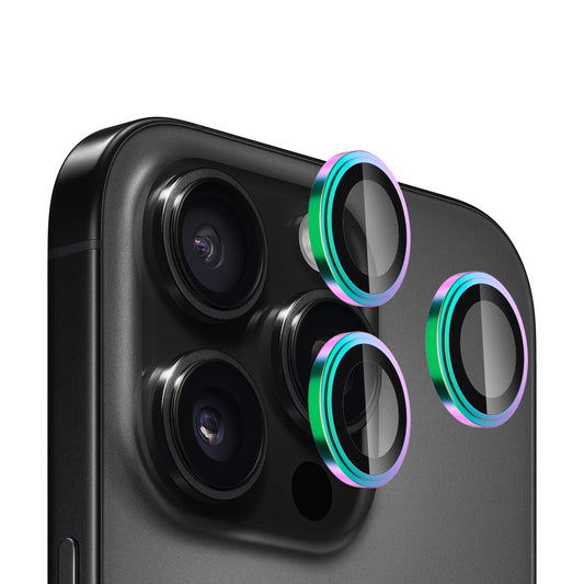 Protector de cámara trasera Blueo Sapphire Crystal para Apple iPhone 14 Pro Max / 14 Pro, vidrio templado, multicolor