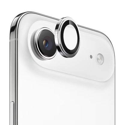 Funda protectora de cámara trasera Blueo Sapphire Crystal para Apple iPhone 17 Air, Cristal Templado, Plateada