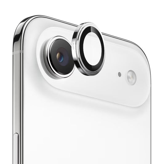 Funda protectora de cámara trasera Blueo Sapphire Crystal para Apple iPhone 17 Air, Cristal Templado, Plateada