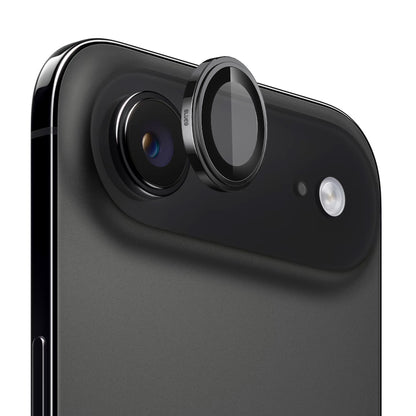 Funda protectora de cámara trasera Blueo Sapphire Crystal para Apple iPhone 17 Air, Cristal Templado, Negra