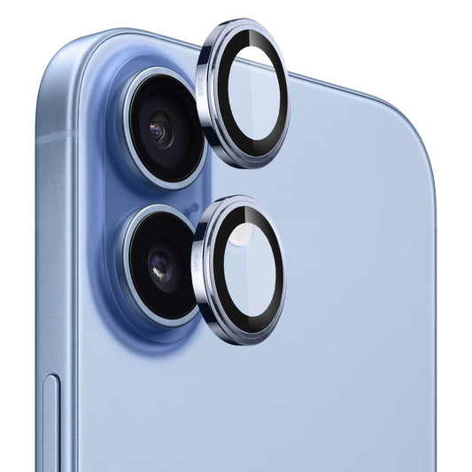 Protector de cámara trasera Blueo Sapphire Crystal para Apple iPhone 17, Cristal Templado, Azul