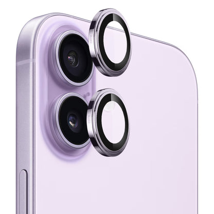 Protector de cámara trasera Blueo Sapphire Crystal para Apple iPhone 17, Cristal Templado, Morado