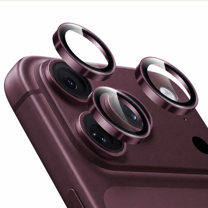 Protector de pantalla para cámara trasera ESR Armorite para Apple iPhone 18 Pro / 18 Pro Max, vidrio templado, burdeos oscuro