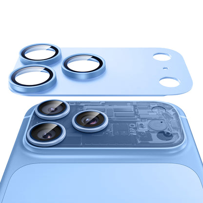 Protector de pantalla para cámara trasera ESR Armorite Pro para Apple iPhone 18 Pro Max, vidrio templado, azul