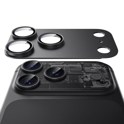 Protector de pantalla para cámara trasera ESR Armorite Pro para Apple iPhone 18 Pro Max, vidrio templado, negro