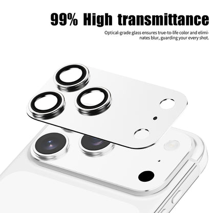 Protector de cámara trasera Lito Crown Halo AR + AF para Apple iPhone 18 Pro Max, vidrio templado, azul