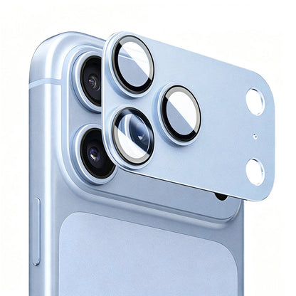 Protector de cámara trasera Lito Crown Halo AR + AF para Apple iPhone 18 Pro, vidrio templado, azul