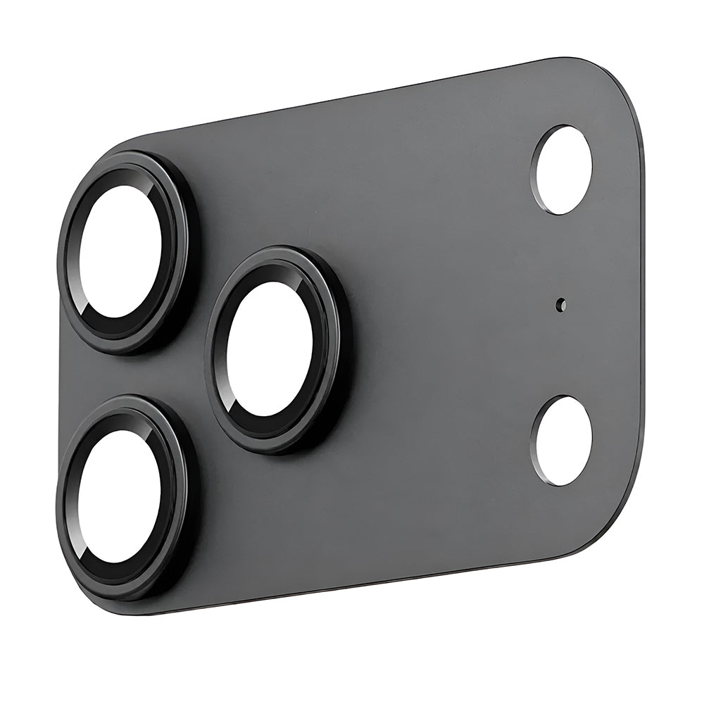 Protector de cámara trasera Lito Crown Halo AR + AF para Apple iPhone 18 Pro, vidrio templado, negro