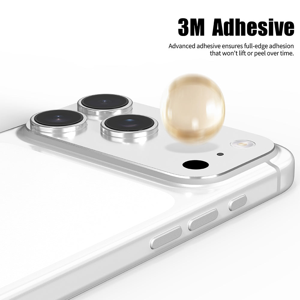Protector de cámara trasera Lito Crown Halo AR + AF para Apple iPhone 18 Pro, vidrio templado, negro