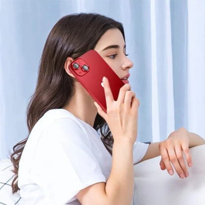 Protector de pantalla para cámara trasera Lito S+ para Apple iPhone 14, vidrio templado, rojo