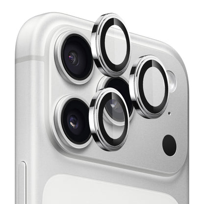 Protector de cámara trasera Lito S+ para Apple iPhone 18 Pro / 18 Pro Max, vidrio templado, plateado