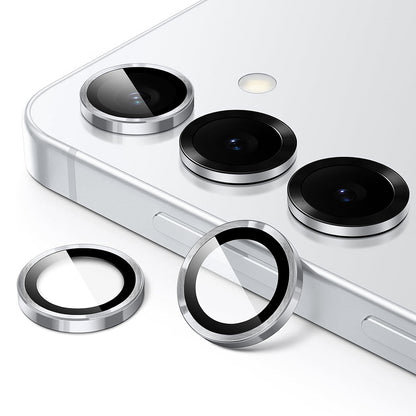 Protector de cámara trasera Lito S+ para Samsung Galaxy S26 Plus / S26, Cristal Templado, Plateado