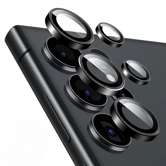 Protector de cámara trasera Lito S+ para Samsung Galaxy S26 Ultra, Cristal Templado, Negro