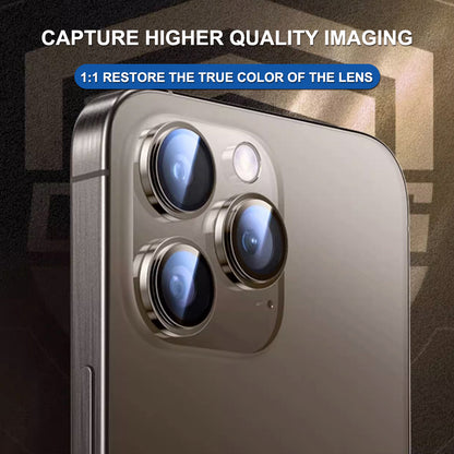 Lámina protectora de cámara trasera Lito Titanium AR para Apple iPhone 17 Air, Cristal Templado, Plateada