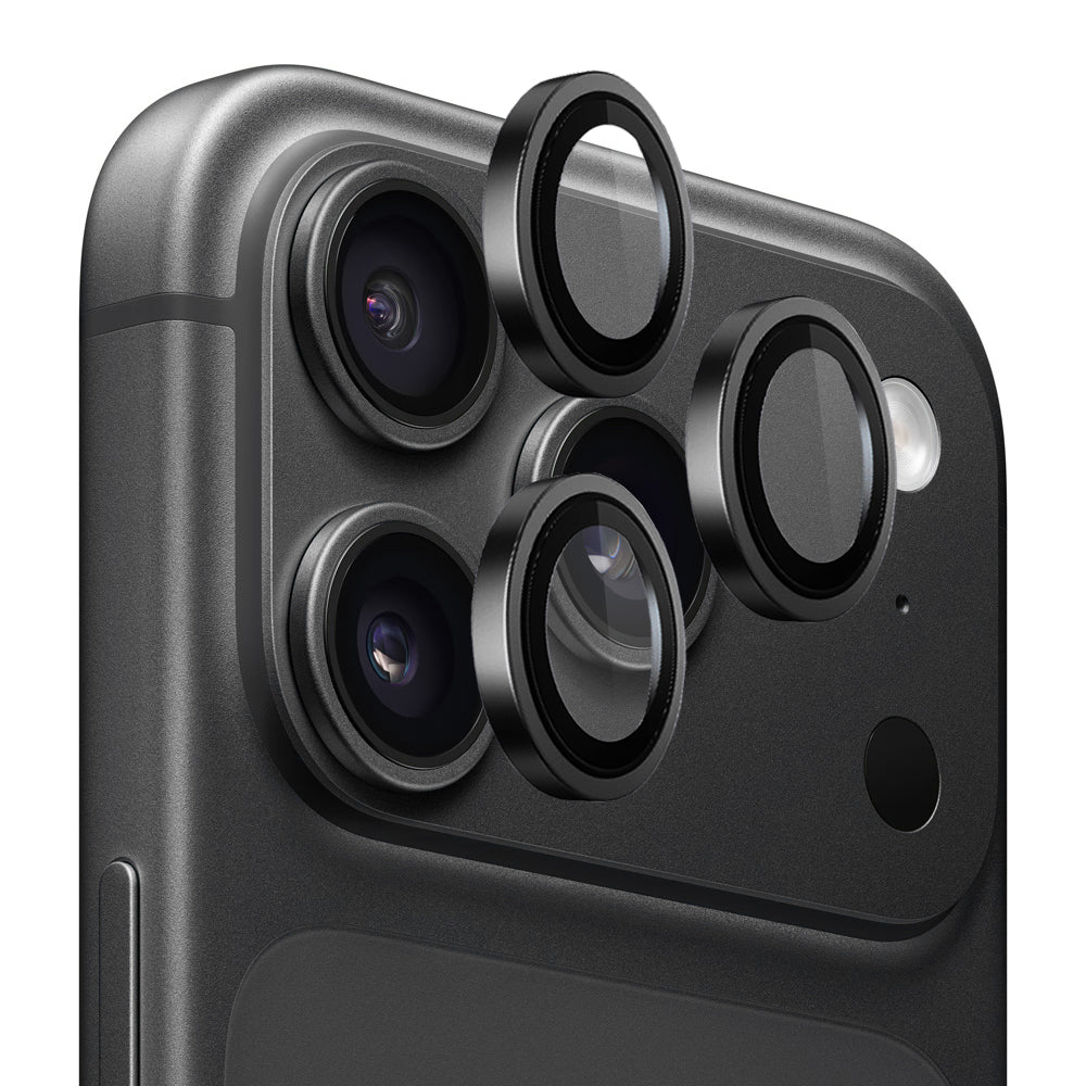 Protector de cámara trasera Lito Titanium AR para Apple iPhone 18 Pro / 18 Pro Max, vidrio templado, negro