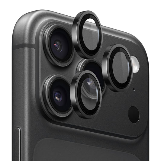 Protector de cámara trasera Lito Titanium AR para Apple iPhone 18 Pro / 18 Pro Max, vidrio templado, negro