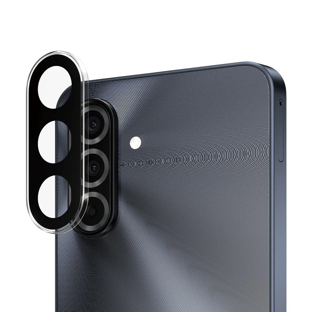 Funda protectora de cámara trasera PanzerGlass Hoops para Samsung Galaxy A26 A266, Cristal Templado, Transparente.