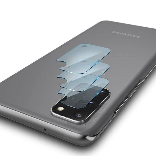 Protector de pantalla para cámara trasera Ringke IDGL para Samsung Galaxy S20+ 5G G986 / S20+ G985, vidrio templado, juego de 3 piezas, transparente